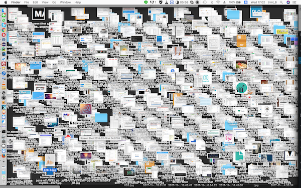 Macのデスクトップを自動で整理するツール エンジニアの眠れない夜